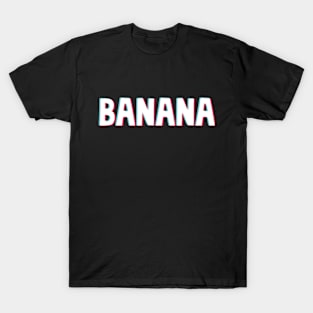 Banana text T-Shirt